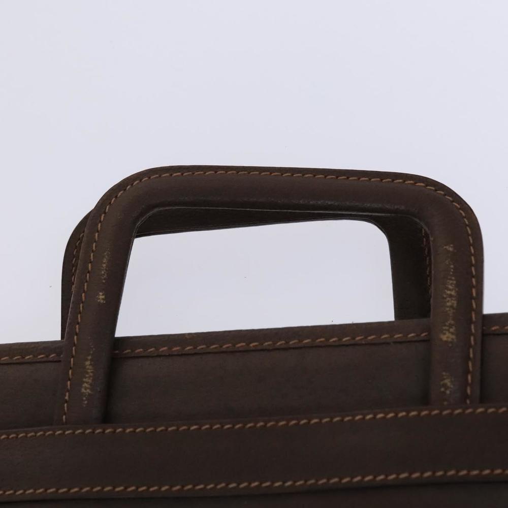 GUCCI Business Bag Leather 2way Brown Auth ep8518 - Picture 8 of 16